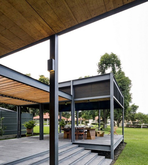 Haus aus Versandcontainern